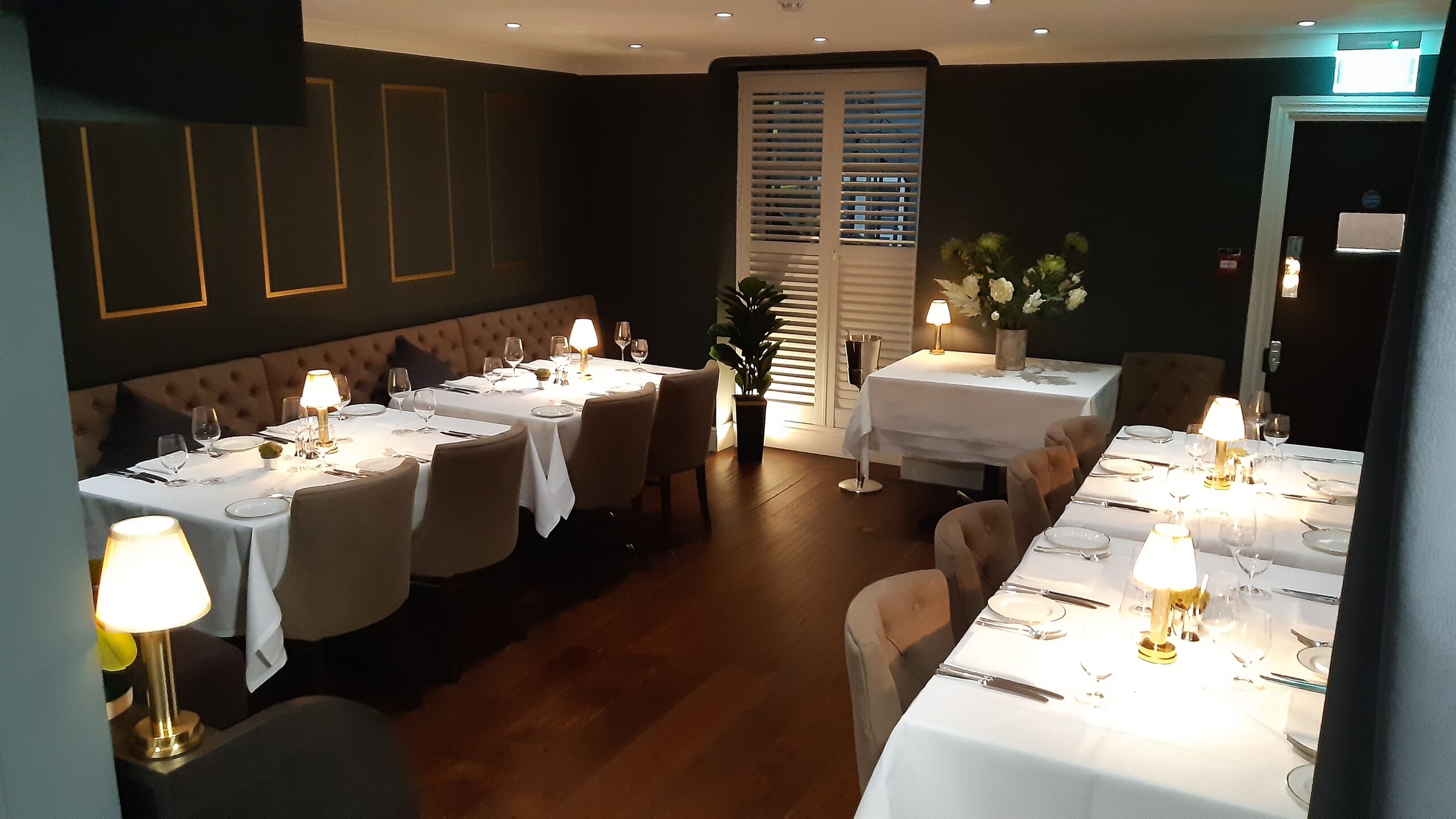 Southwick private dining room